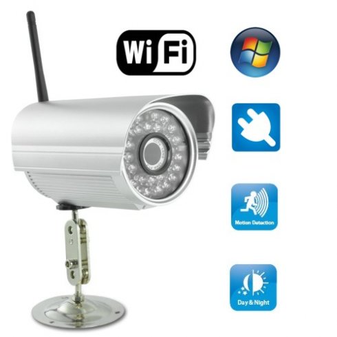 Camera IP de securitate - Outdoor cu LED-uri IR