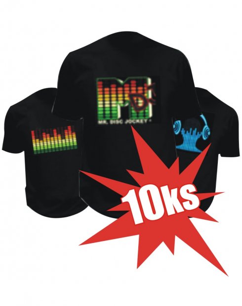 Buy 10pcs of LED T-shirts at cheapest price
