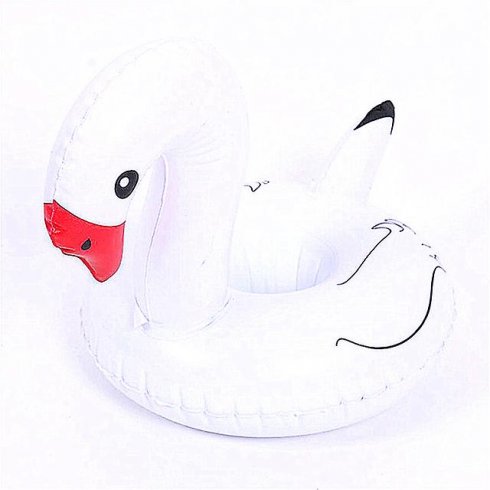 Oppblåsbar flytende koppholder - Swan