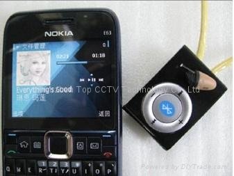 Mikro kulaklık Agent 008 + Bluetooth Mp3 Player'ın taklidi