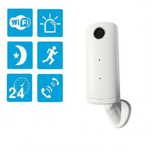 IP wireless monitoring HD camera + WiFi + IR Night Vision + Micro SD support