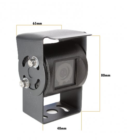 Telecamera Retrovisione Auto IP68 Grandangolare 170° Per VW T5 T5.1 (2003-2015) - Impermeabile Con Chip Digitale