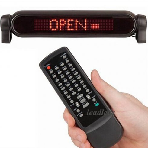 Otomatik LED Programlanabilir ekran kartı - 42 cm x 8,5 cm