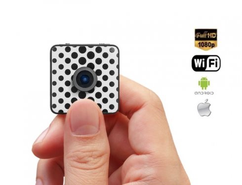 Mini waterproof Full HD Camera - FOXSHOT with adhesive function