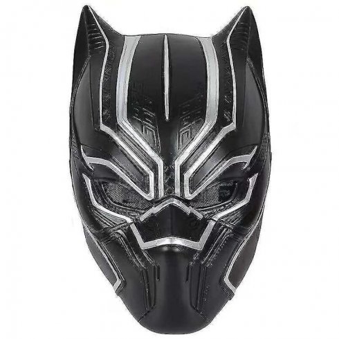 Maska za lice Black Panther - za djecu i odrasle za Noć vještica ili karneval