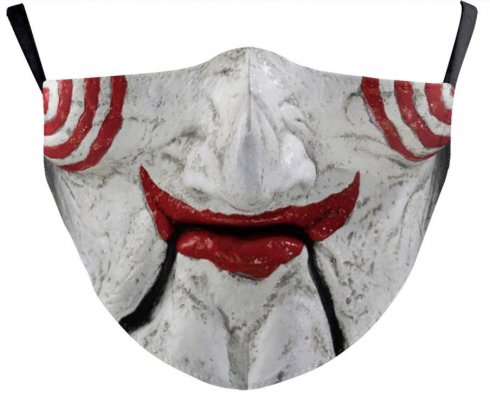 Masque JIGSAW sur le visage - 100% polyester