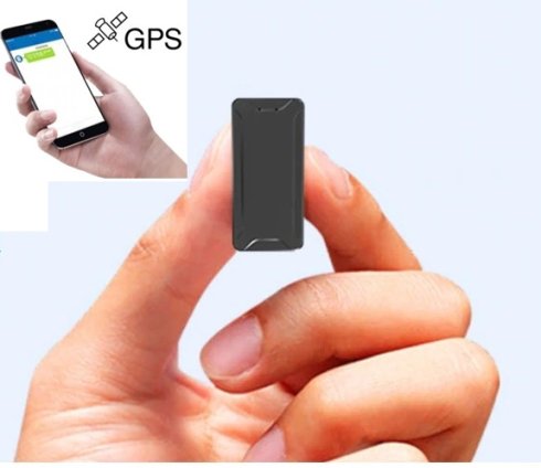 マグネット付きミニGPSトラッカー - 1000 mAhバッテリー+リモート