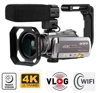 ordro az50 4k camcorder
