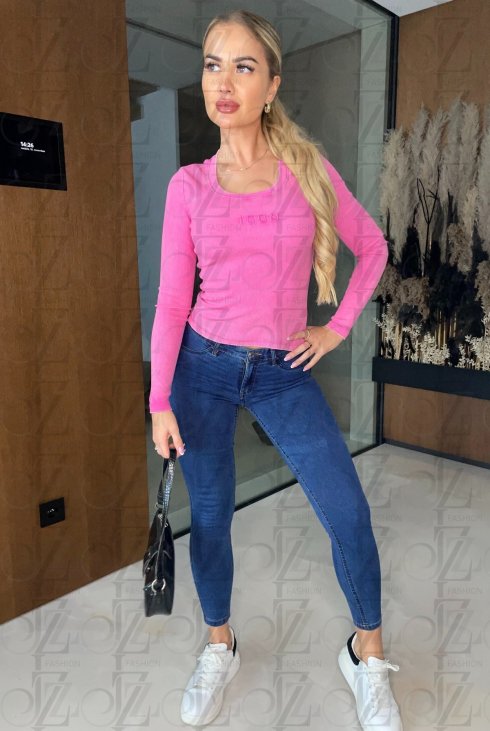 Dámske tričko - ružová farba - ICON - fashion Julzz