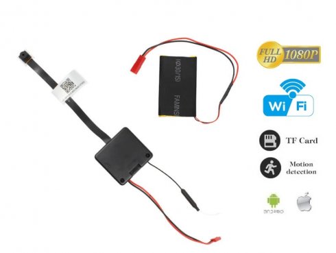 motion sensor pinhole camera