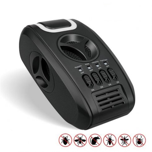 Multifunctional insect and rodent repellent + air purifier