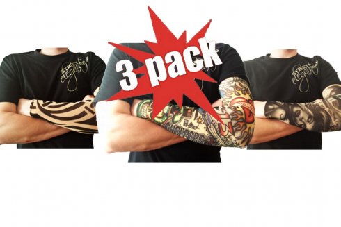 3xPack Tattoo sleeves at a good price