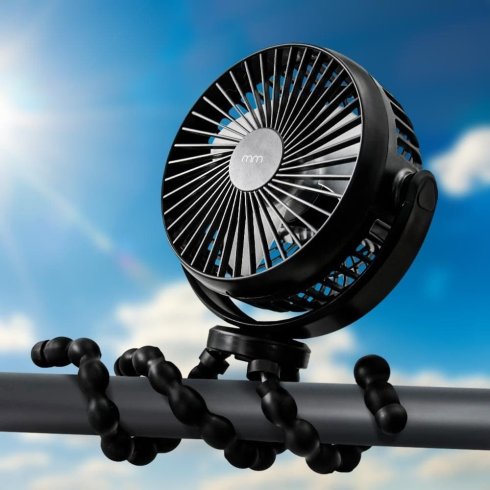 Mini fan flexible (bendable) for tripod holder for USB and handheld