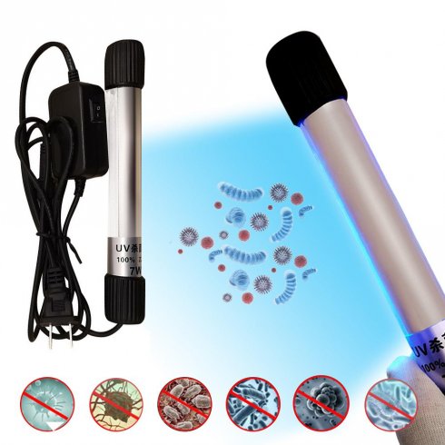 UV light sanitizer - 11W UVC lamp for handheld sterilization