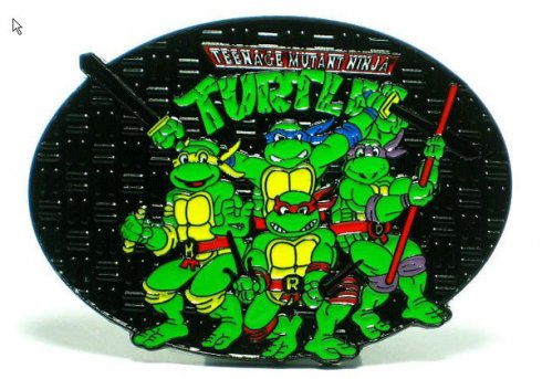 Belt buckle - Ninja Turtles