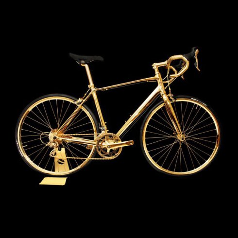 24K bike - Gold Racing