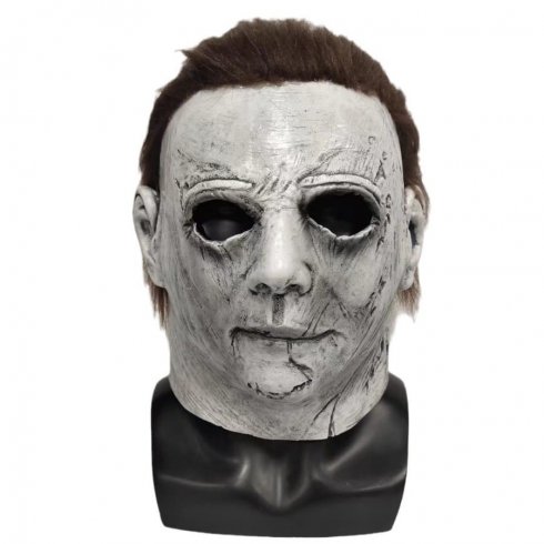 Masker wajah Michael Myers - untuk anak-anak dan orang dewasa untuk Halloween atau karnaval
