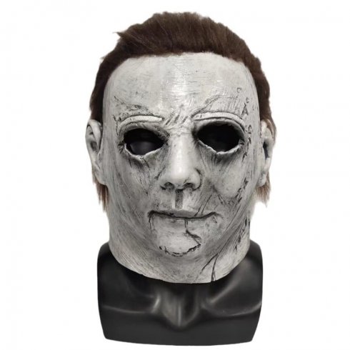 Michael Myers ansiktsmaske - for barn og voksne til Halloween eller karneval