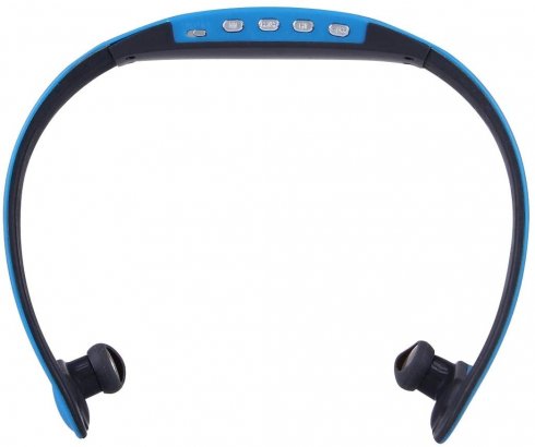 Sport run headphones waterproof + wireless with support Micro SD card