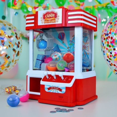 Godismaskin - CANDY GRABBER DELUXE med 10x roliga priser