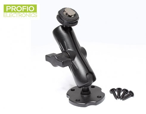 3D dual joint monitor holder for attaching of reversing cameras