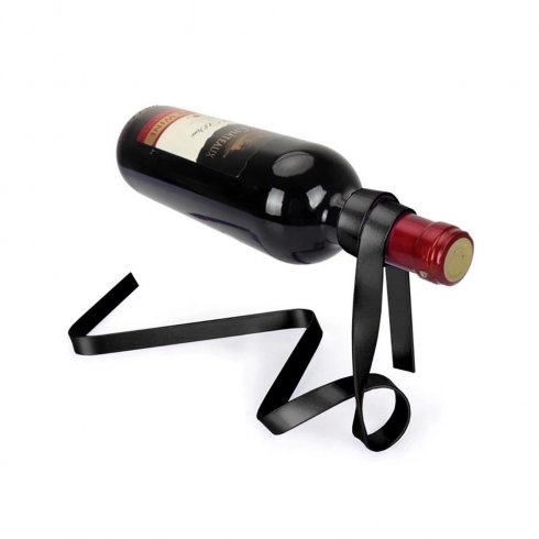 Luksuzno držalo za steklenice vina - stojalo za vino iz traku