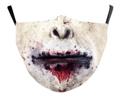 ZOMBIE Gesichtsmaskenschutz - 100% Polyester