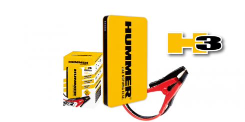 Mini jump starter  + external battery Hummer H3 6000mAh for engines up to 3,5L petrol / 2,0L diesel