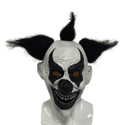 Maschera da clown spaventoso - per bambini e adulti per Halloween o Carnevale