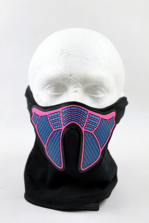 Rave-gezichtsmaskers klinken gevoelig - Cyberdog