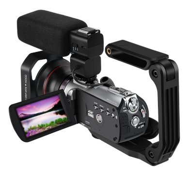 4KビデオカメラOrdro AZ50ナイトビジョン+ WiFi +望遠レンズ+マクロ