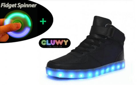 Brillant chaussures - Sneakers Noir