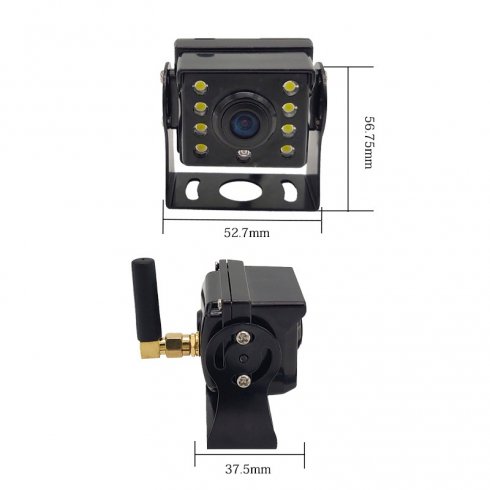 INF Mini Draadloze Beveiligingscamera - HD Nachtzicht, Bewegingsdetectie