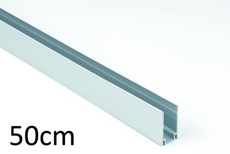 50 cm - Aluminiowa prowadnica montażowa do taśm LED