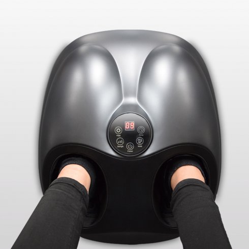 Foot massager - 3 modes for feet massage + different speeds + heating to 39° C