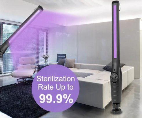 Lampa bakteriobójcza - przenośna sterylizująca lampa UV