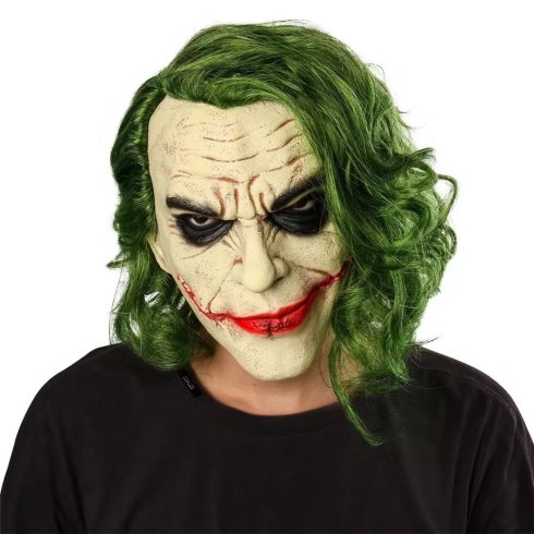 Joker face mask - for children and adults for Halloween or