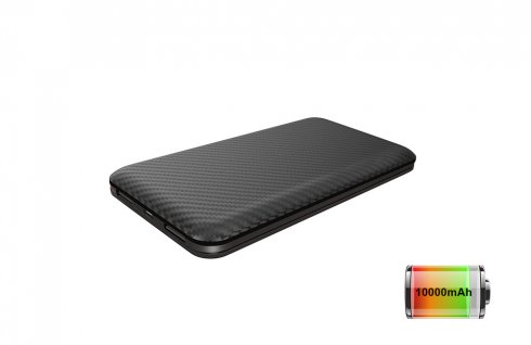 Powerbank con una capacidad de 10000mAh y salida dual USB 2.0A