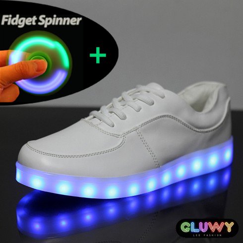 Buty LED świeci Gluwy