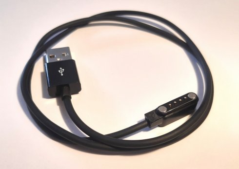 Penggantian kabel magnet pengecasan USB (63 cm) untuk pencari GPS