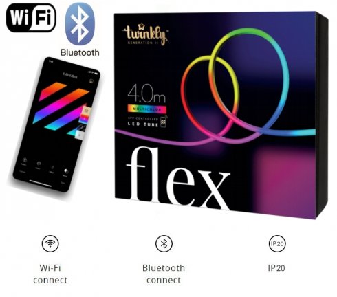 شريط إضاءة ذكي RGB led - Twinkly Flex - 300 قطعة RGB + BT + WiFi