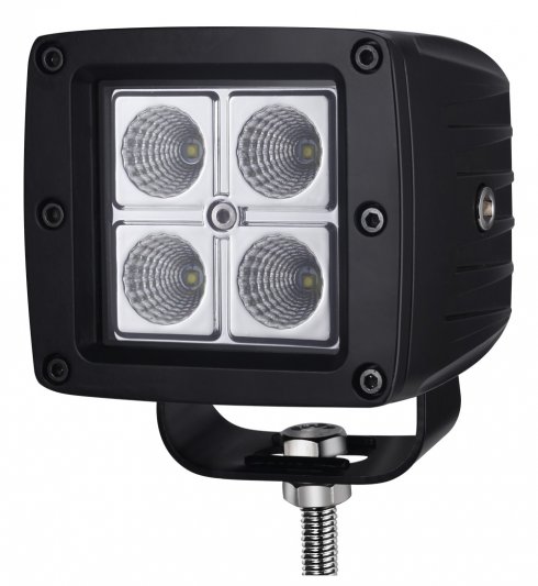 LED svetlá na pracovné stroje - 4 x 3W (12W)