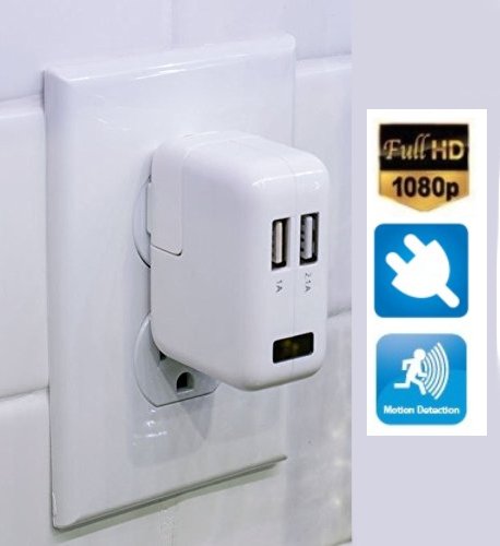 Bộ sạc USB Camera Full HD + phát hiện chuyển động