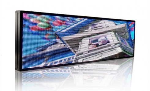 Large screen LED display - Full color 100 cm x 27 cm | Cool Mania