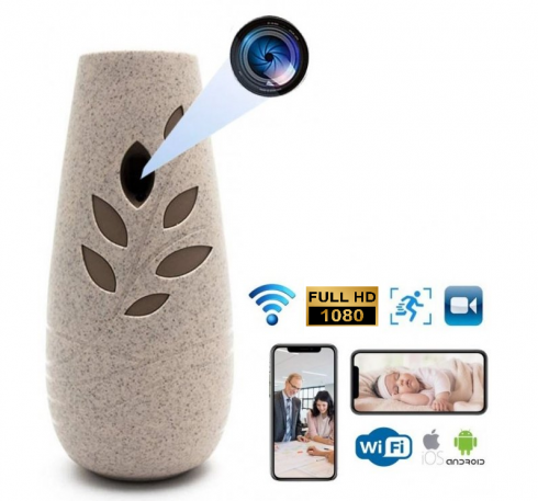 Caméra espion cachée dans un diffuseur automatique avec WiFi + FULL HD  1080P + détection de mouvement