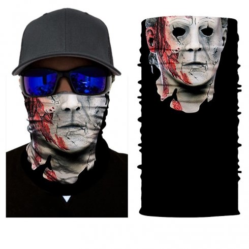 HALLOWEEN - M. MYERS - večnamenska bandana (pokrivala)