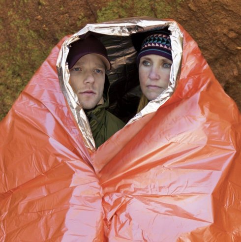Isothermal foil XL - emergency thermal blanket reflects up to 90% of heat
