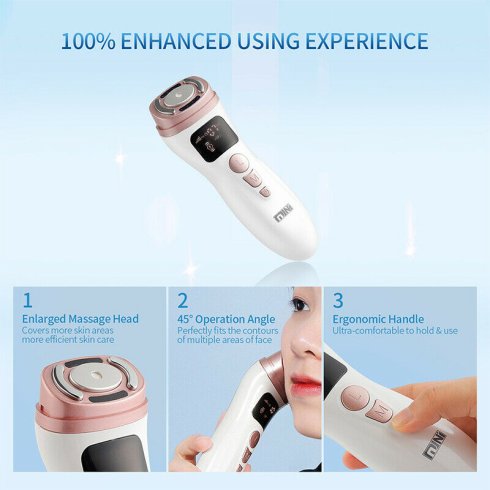 Mini HIFU - 3in1 rejuvenating ultrasound device for facial skin
