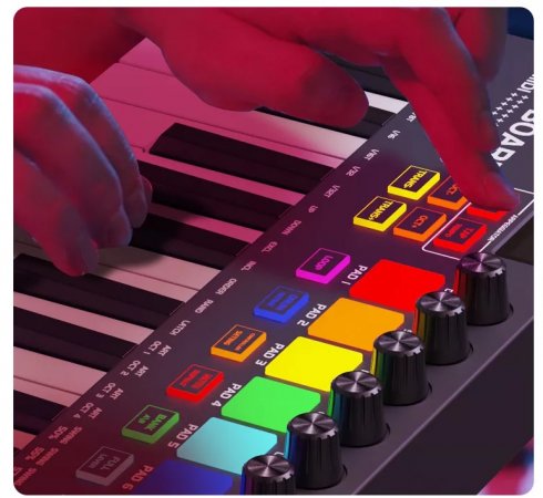 ALESIS HARMONY54 MKII TASTIERA PORTATILE 54 TASTI CON MICROFONO E Casse Integrate - Foto 7