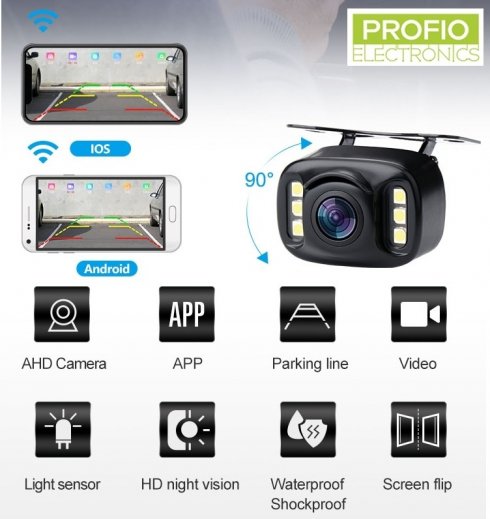 Serrado aumento Cuando Cámara de visión trasera para smartphone wifi (iOS, Android) mini 3,2 x 2,2 cm con protección IP68 | Cool Mania Serrado aumento Cuando Cámara de visión trasera para smartphone wifi (iOS, Android) mini 3,2 x 2,2 cm con protección IP68 | Cool Mania